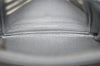 Authentic CHANEL Mademoiselle Lamb Skin Bifold Wallet Purse Pouch Black CC 0882K