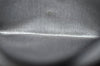 Authentic CHANEL Mademoiselle Lamb Skin Bifold Wallet Purse Pouch Black CC 0882K