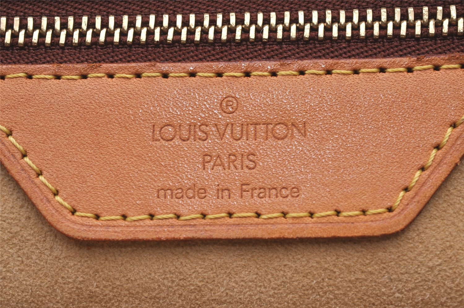 Authentic Louis Vuitton Monogram Luco Shoulder Tote Bag M51155 LV Junk 0883I