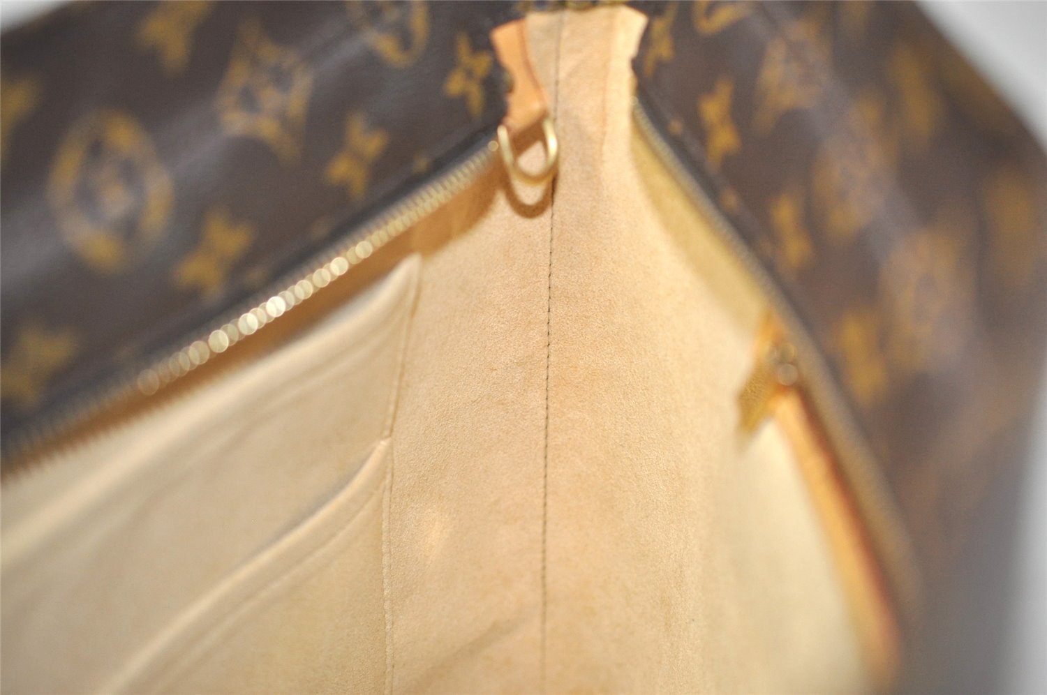 Authentic Louis Vuitton Monogram Luco Shoulder Tote Bag M51155 LV Junk 0883I