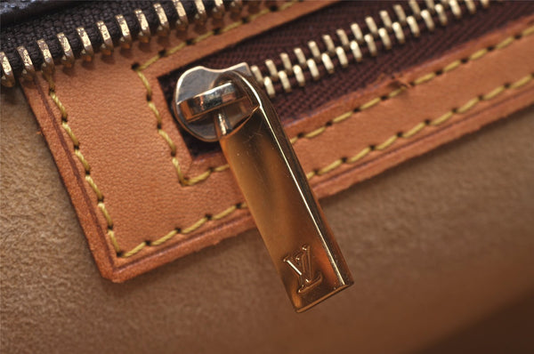 Authentic Louis Vuitton Monogram Luco Shoulder Tote Bag M51155 LV Junk 0883I