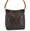 Authentic Louis Vuitton Monogram Looping GM Shoulder Bag M51145 LV 0883J