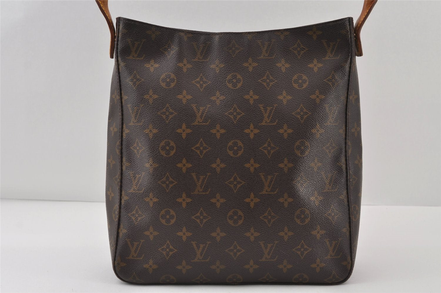 Authentic Louis Vuitton Monogram Looping GM Shoulder Bag M51145 LV 0883J
