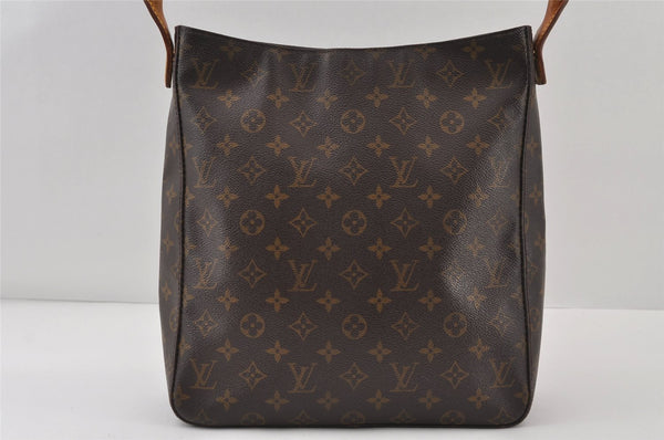 Authentic Louis Vuitton Monogram Looping GM Shoulder Bag M51145 LV 0883J