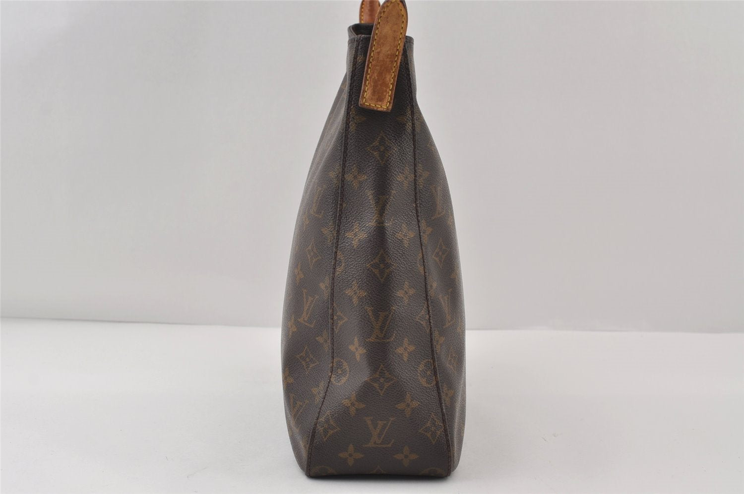 Authentic Louis Vuitton Monogram Looping GM Shoulder Bag M51145 LV 0883J