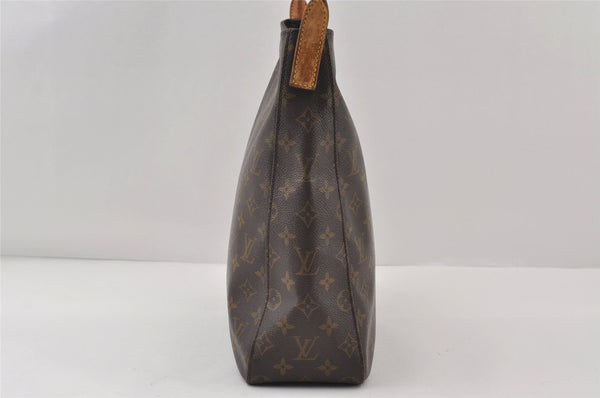 Authentic Louis Vuitton Monogram Looping GM Shoulder Bag M51145 LV 0883J
