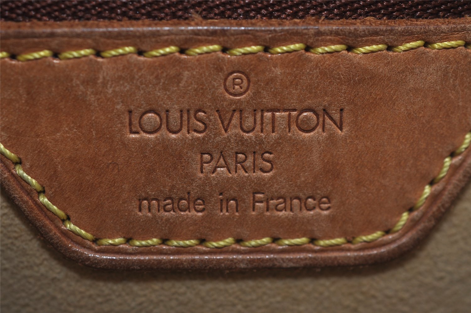 Authentic Louis Vuitton Monogram Looping GM Shoulder Bag M51145 LV 0883J