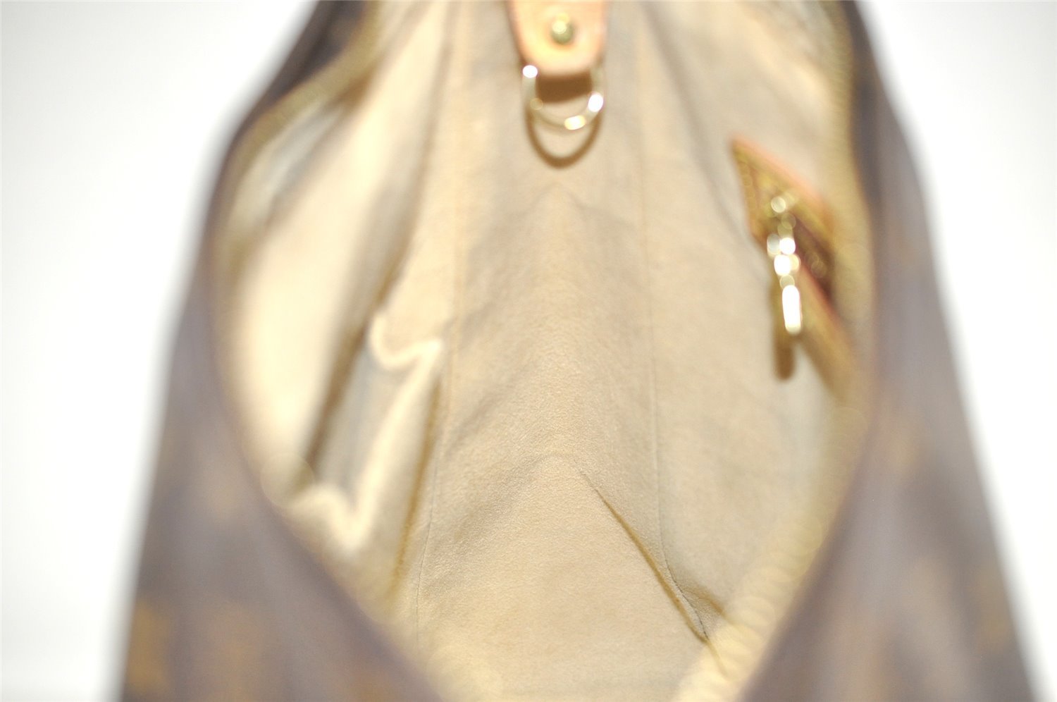 Authentic Louis Vuitton Monogram Looping GM Shoulder Bag M51145 LV 0883J