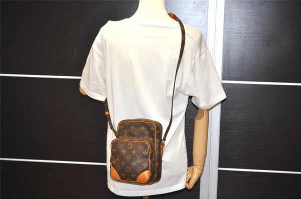 Authentic Louis Vuitton Monogram Amazone Shoulder Cross Body Bag M45236 LV 0884I