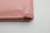 Authentic CHANEL Caviar Skin CoCo Button Bifold Wallet Purse Pink 0884K