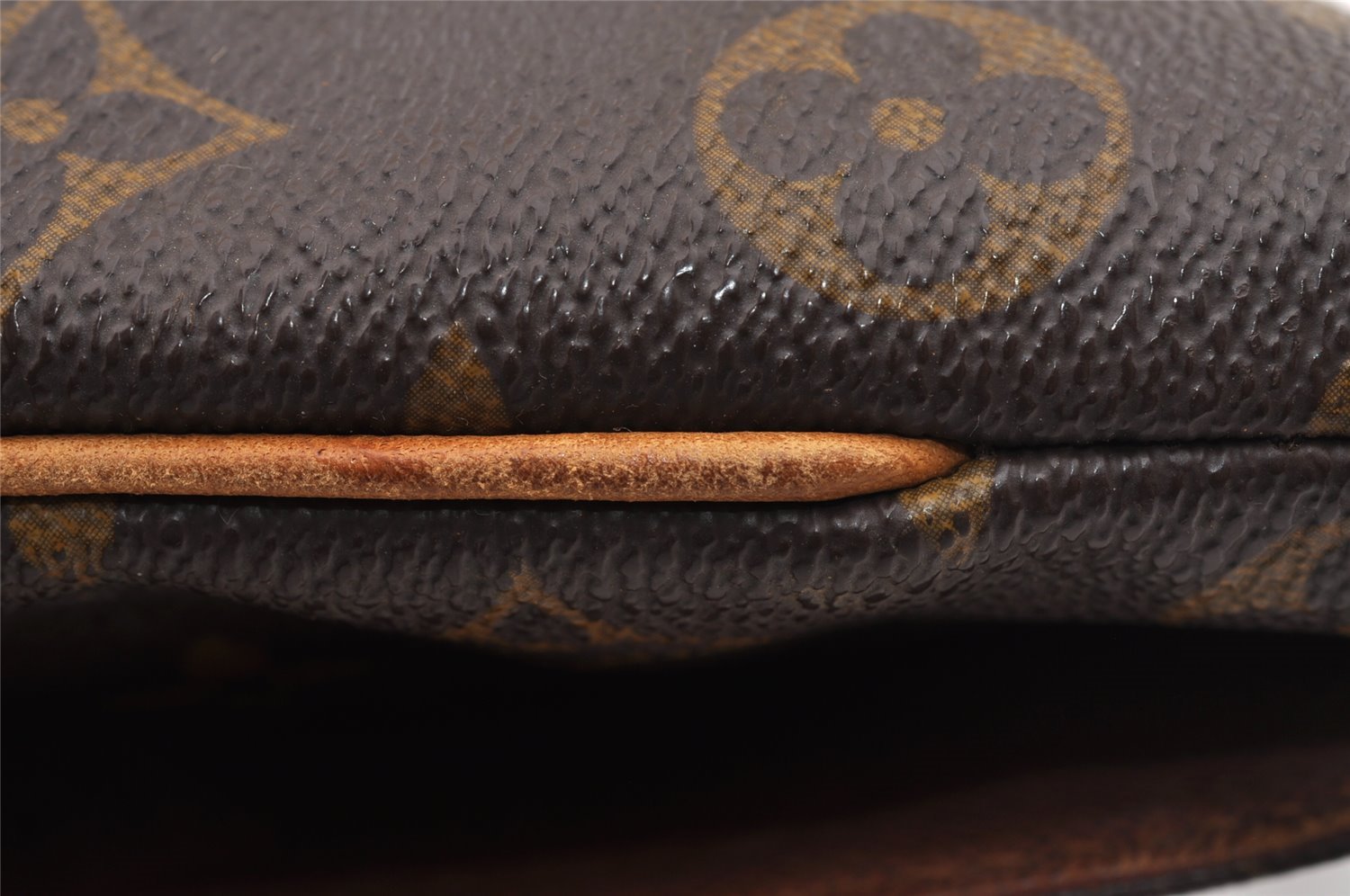 Authentic Louis Vuitton Monogram Musette Tango Shoulder Bag M51257 LV 0885I