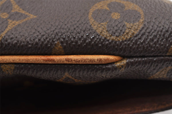 Authentic Louis Vuitton Monogram Musette Tango Shoulder Bag M51257 LV 0885I