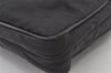 Authentic PRADA TESSUTO + SAFFI Nylon Leather Shoulder Bag 2VH251 Black 0885J