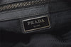 Authentic PRADA TESSUTO + SAFFI Nylon Leather Shoulder Bag 2VH251 Black 0885J