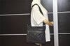 Authentic PRADA TESSUTO + SAFFI Nylon Leather Shoulder Bag 2VH251 Black 0885J