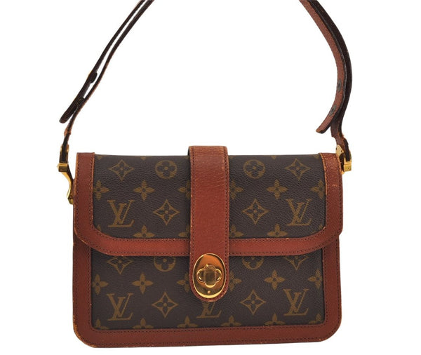 Authentic Louis Vuitton Monogram Sac Vendome Shoulder Bag M51414 LV 0885K