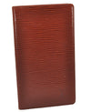 Authentic Louis Vuitton Epi Agenda Posh Notebook Cover Brown R20523 LV 0886J