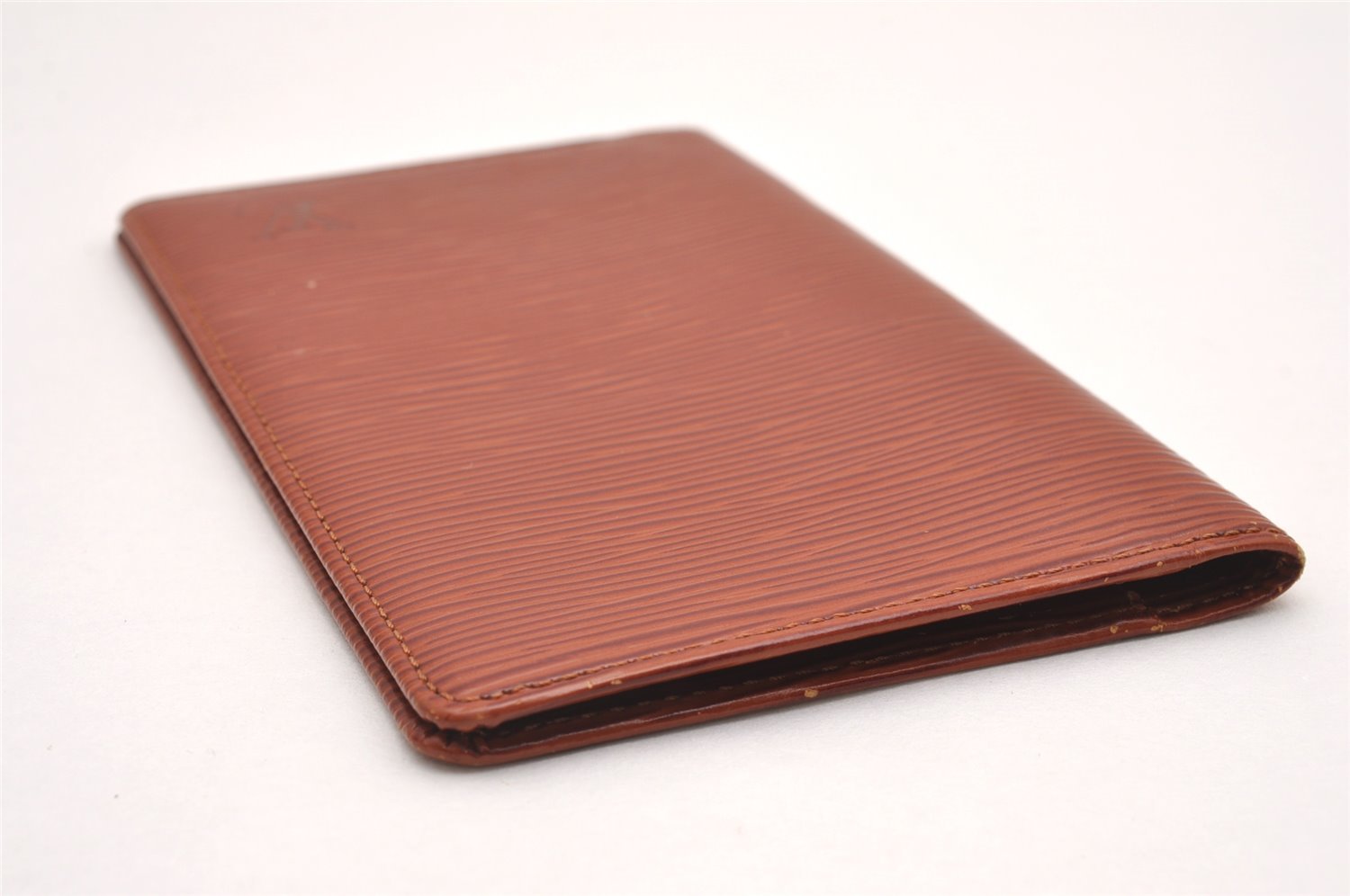 Authentic Louis Vuitton Epi Agenda Posh Notebook Cover Brown R20523 LV 0886J