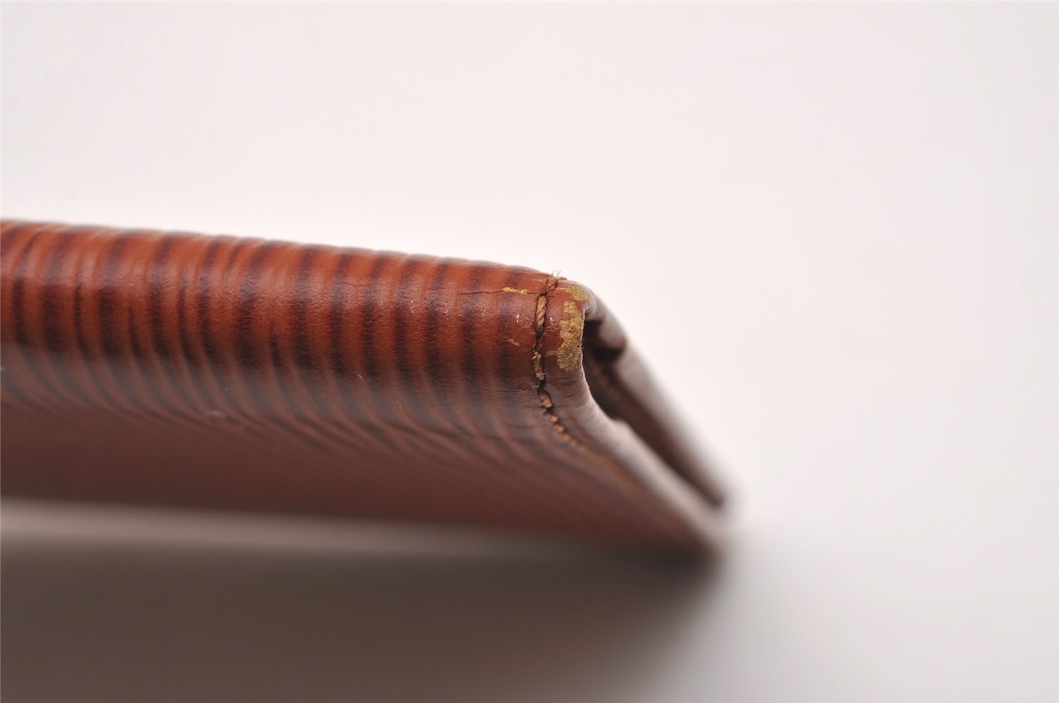 Authentic Louis Vuitton Epi Agenda Posh Notebook Cover Brown R20523 LV 0886J