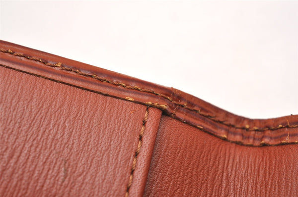 Authentic Louis Vuitton Epi Agenda Posh Notebook Cover Brown R20523 LV 0886J