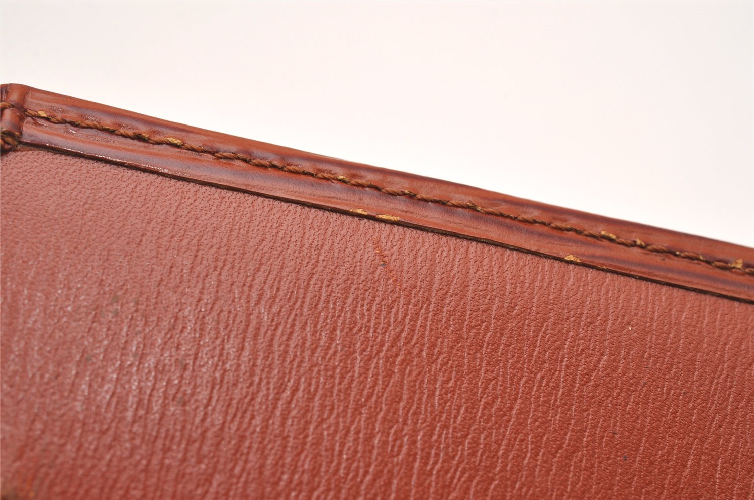 Authentic Louis Vuitton Epi Agenda Posh Notebook Cover Brown R20523 LV 0886J