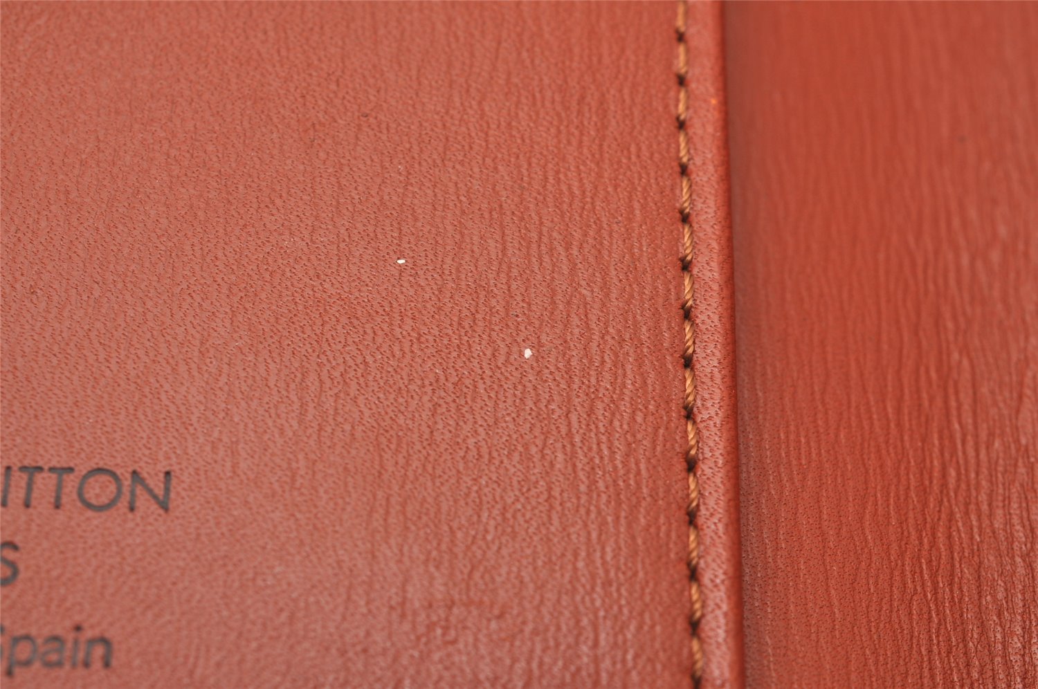 Authentic Louis Vuitton Epi Agenda Posh Notebook Cover Brown R20523 LV 0886J