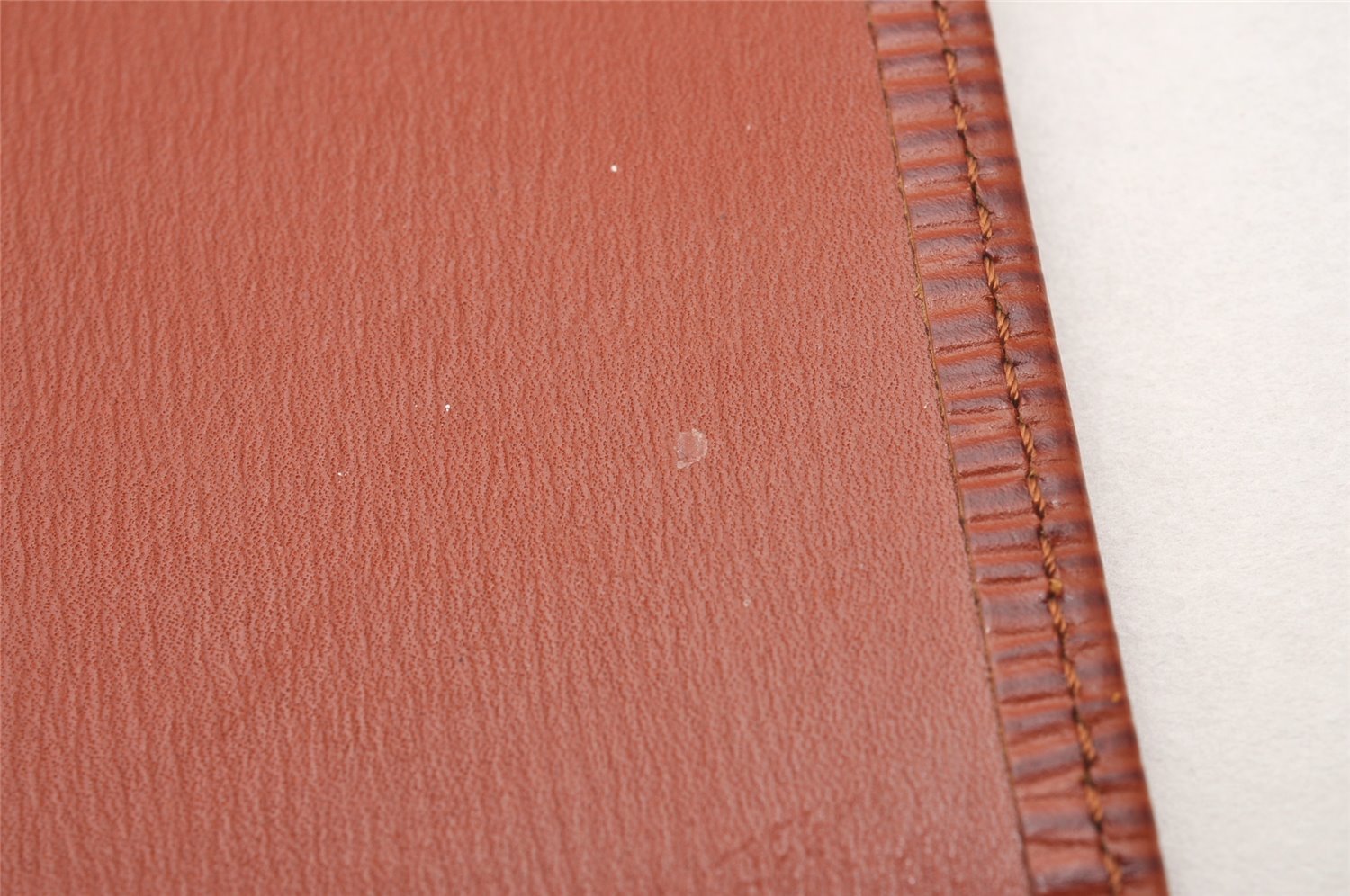 Authentic Louis Vuitton Epi Agenda Posh Notebook Cover Brown R20523 LV 0886J