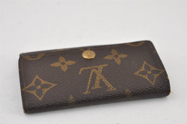 Authentic Louis Vuitton Monogram Multicles 6 Six Hooks Key Case M62630 LV 0887J