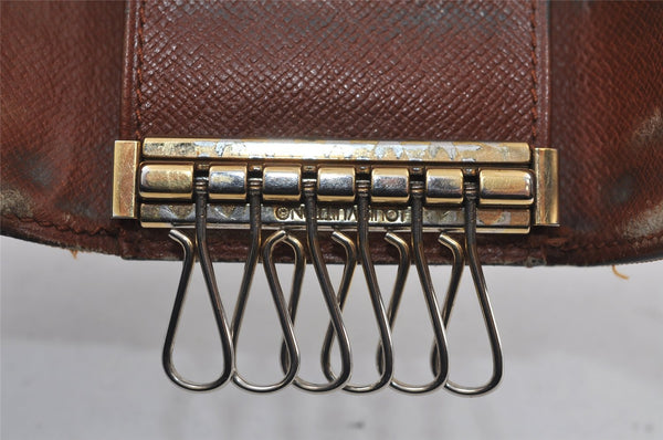 Authentic Louis Vuitton Monogram Multicles 6 Six Hooks Key Case M62630 LV 0887J