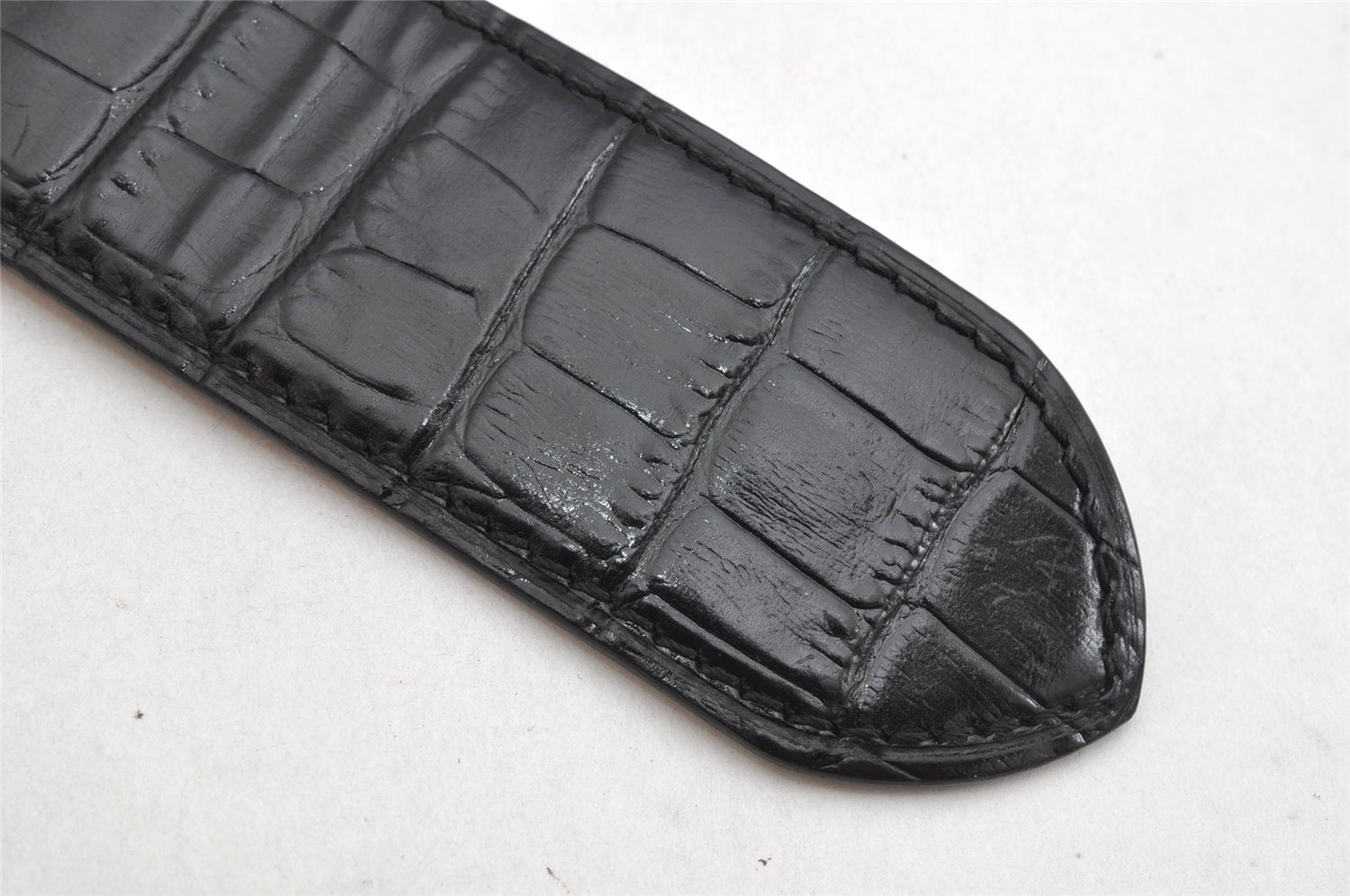Authentic Salvatore Ferragamo Gancini Belt Leather Size 36.4-40.2