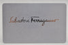 Authentic Salvatore Ferragamo Gancini Belt Leather Size 36.4-40.2" Black 0887K