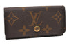 Authentic Louis Vuitton Monogram Multicles 4 Four Hooks Key Case M62631 LV 0888J