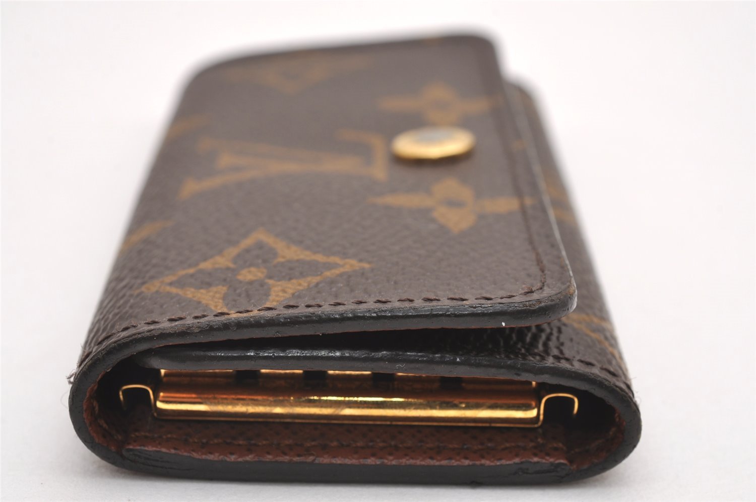Authentic Louis Vuitton Monogram Multicles 4 Four Hooks Key Case M62631 LV 0888J