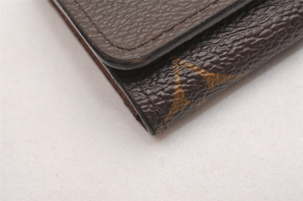 Authentic Louis Vuitton Monogram Multicles 4 Four Hooks Key Case M62631 LV 0888J