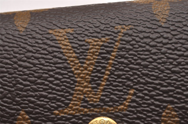 Authentic Louis Vuitton Monogram Multicles 4 Four Hooks Key Case M62631 LV 0888J