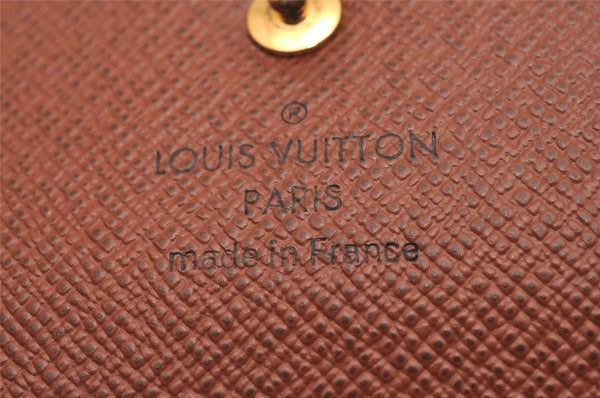 Authentic Louis Vuitton Monogram Multicles 4 Four Hooks Key Case M62631 LV 0888J