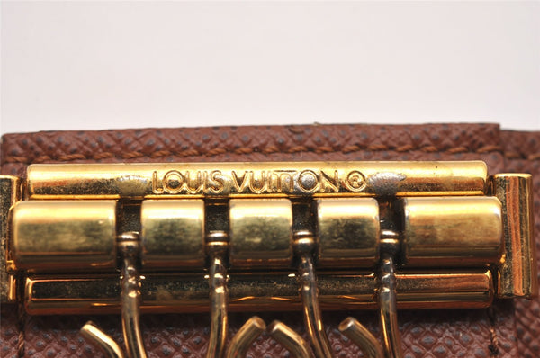 Authentic Louis Vuitton Monogram Multicles 4 Four Hooks Key Case M62631 LV 0888J
