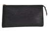 Authentic Louis Vuitton Epi Pochette Accessoires Pouch Black M52952 Junk 0888K