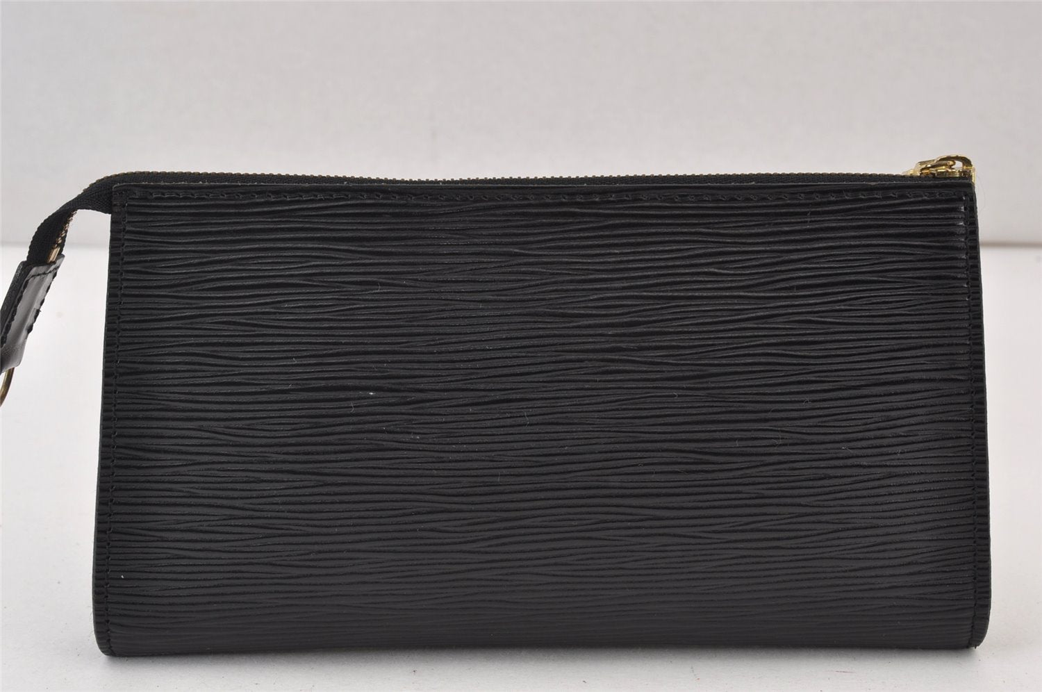 Authentic Louis Vuitton Epi Pochette Accessoires Pouch Black M52952 Junk 0888K