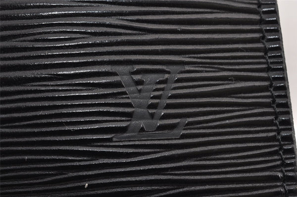 Authentic Louis Vuitton Epi Pochette Accessoires Pouch Black M52952 Junk 0888K