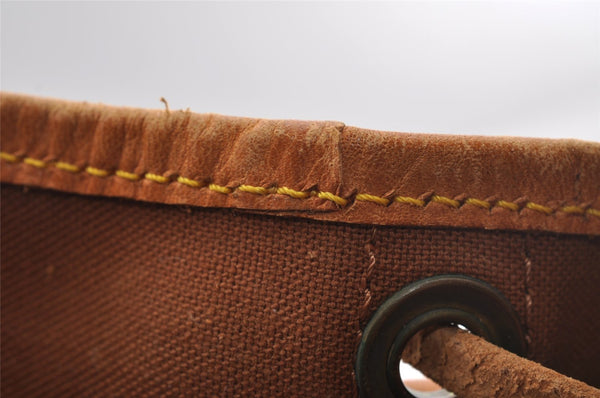 Authentic Louis Vuitton Monogram Noe Shoulder Drawstring Bag M42224 LV 0889I