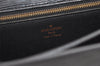 Auth Louis Vuitton Epi Pochette Sellier Dragonne Clutch Bag M52612 Black 0889K