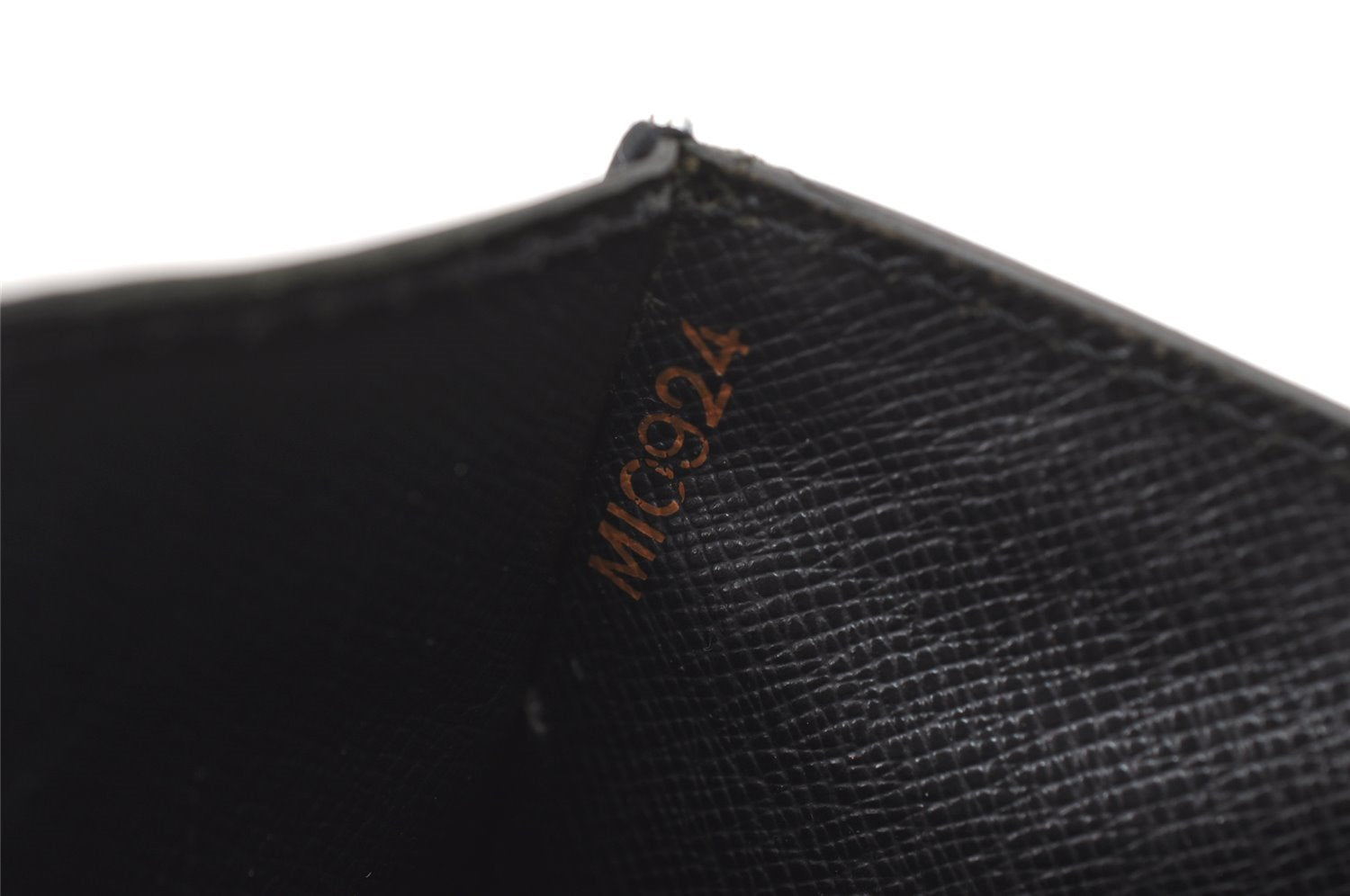 Auth Louis Vuitton Epi Pochette Sellier Dragonne Clutch Bag M52612 Black 0889K