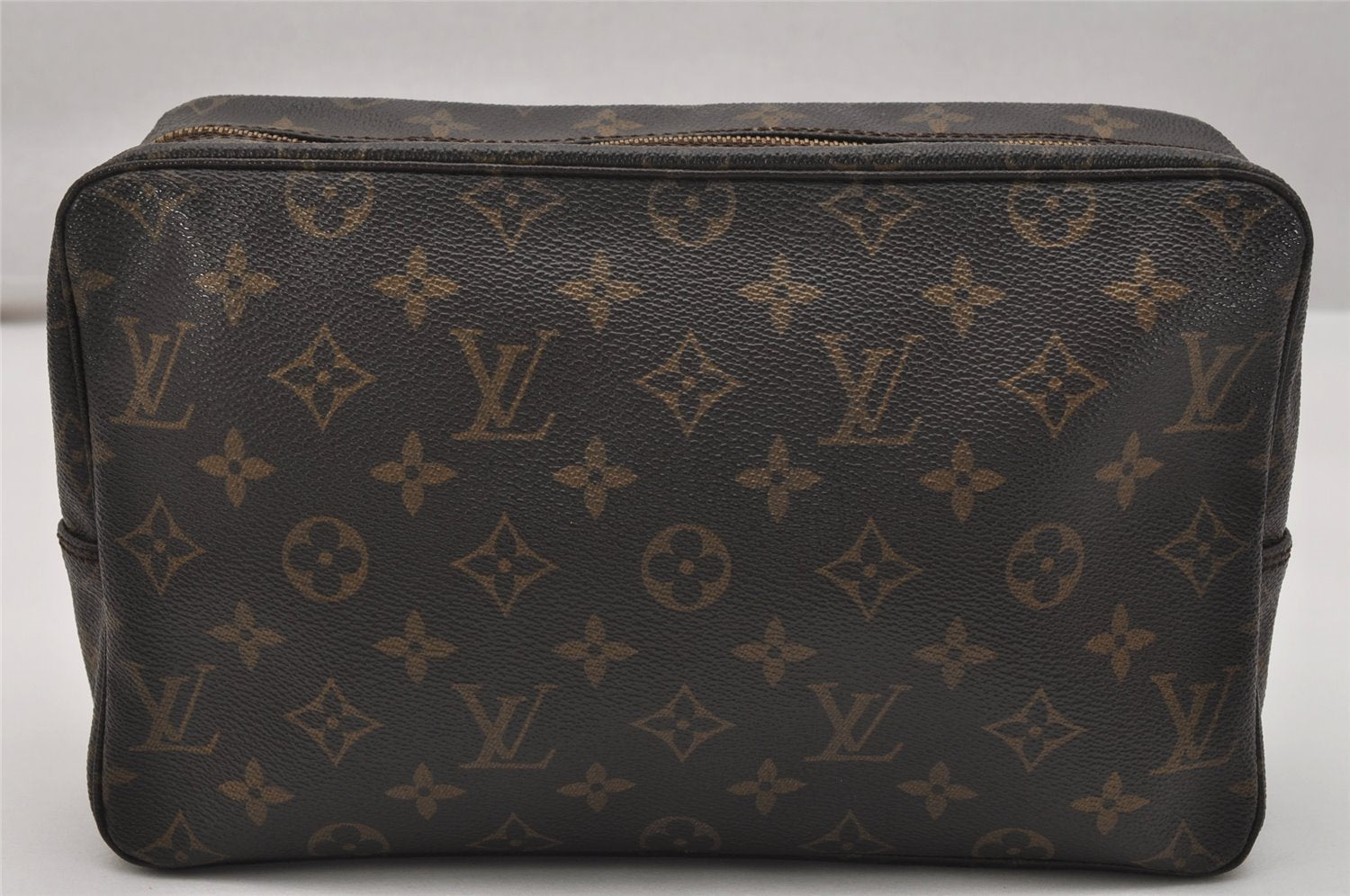 Auth Louis Vuitton Monogram Trousse Toilette 28 Clutch Bag M47522 Junk 0890K