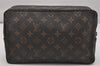 Auth Louis Vuitton Monogram Trousse Toilette 28 Clutch Bag M47522 Junk 0890K