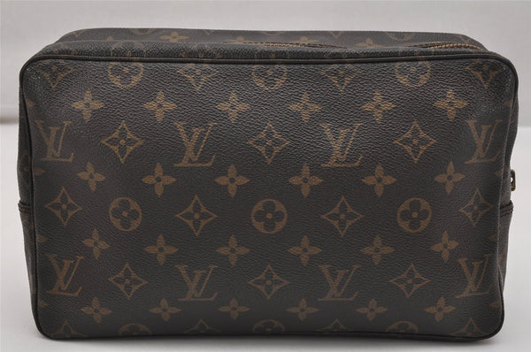 Auth Louis Vuitton Monogram Trousse Toilette 28 Clutch Bag M47522 Junk 0890K