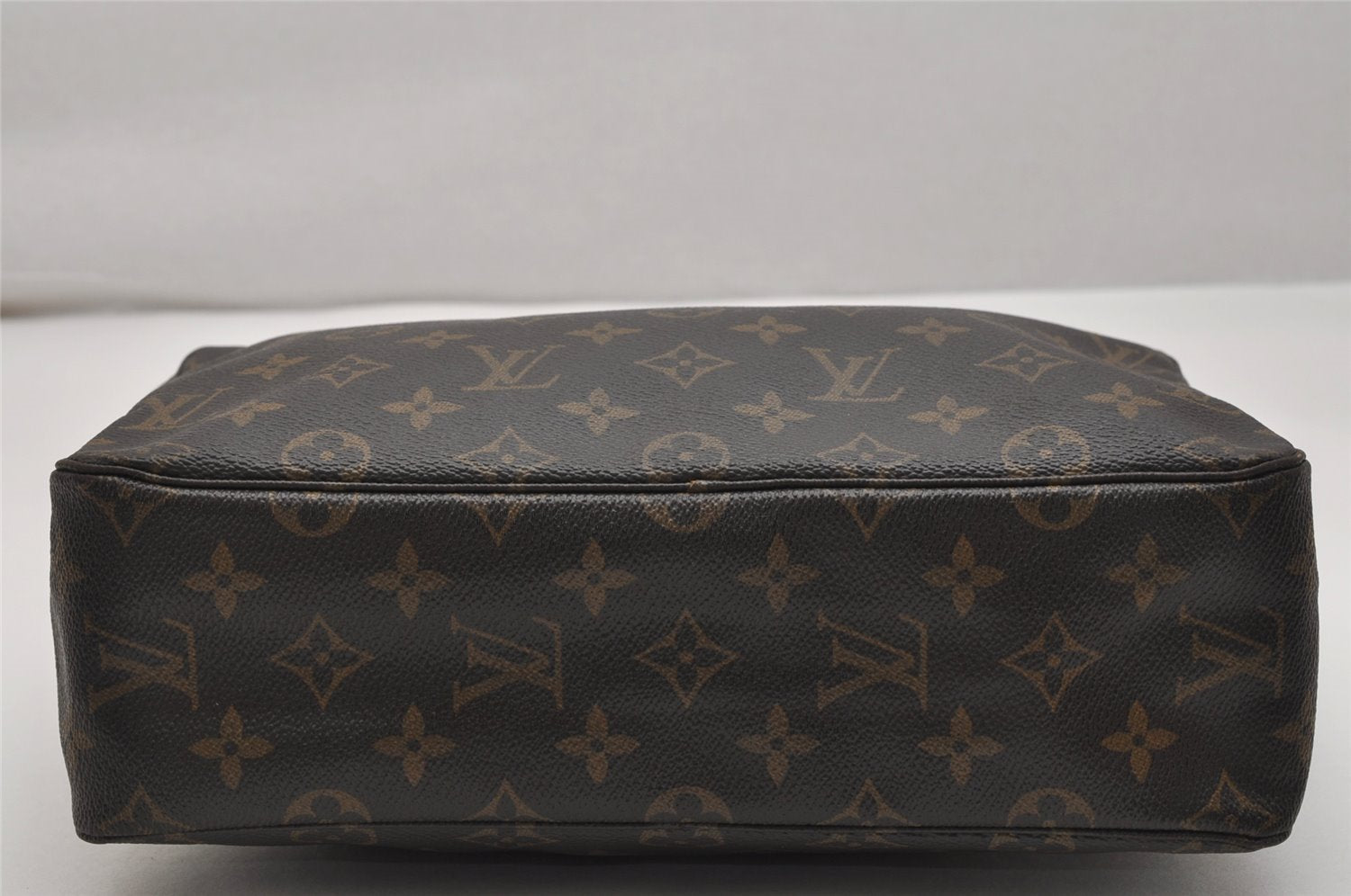 Auth Louis Vuitton Monogram Trousse Toilette 28 Clutch Bag M47522 Junk 0890K