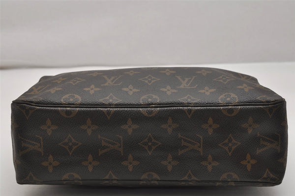 Auth Louis Vuitton Monogram Trousse Toilette 28 Clutch Bag M47522 Junk 0890K