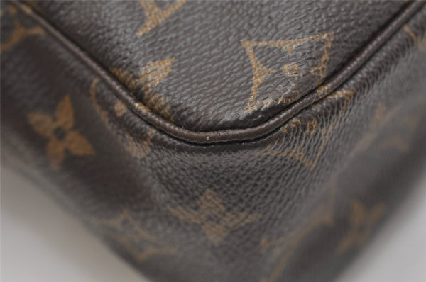 Auth Louis Vuitton Monogram Trousse Toilette 28 Clutch Bag M47522 Junk 0890K