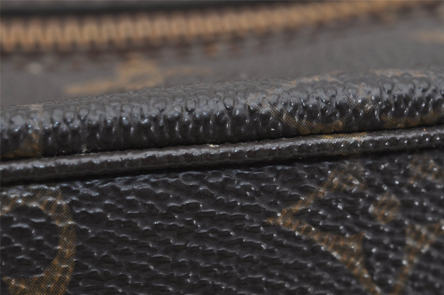 Auth Louis Vuitton Monogram Trousse Toilette 28 Clutch Bag M47522 Junk 0890K